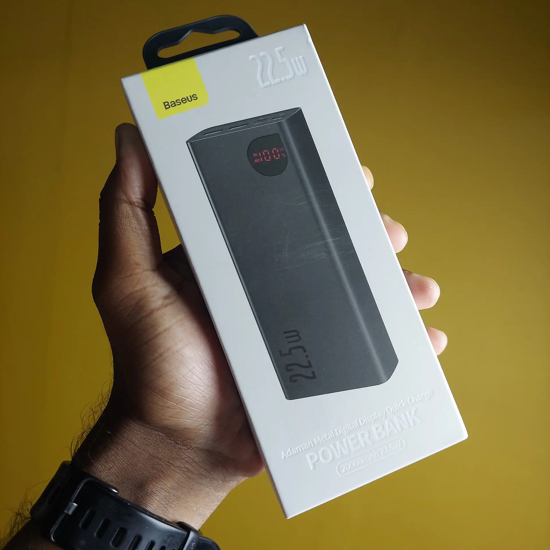 Baseus Adaman Metal Digital Display Quick Charge Power Bank 22.5W- shagadget