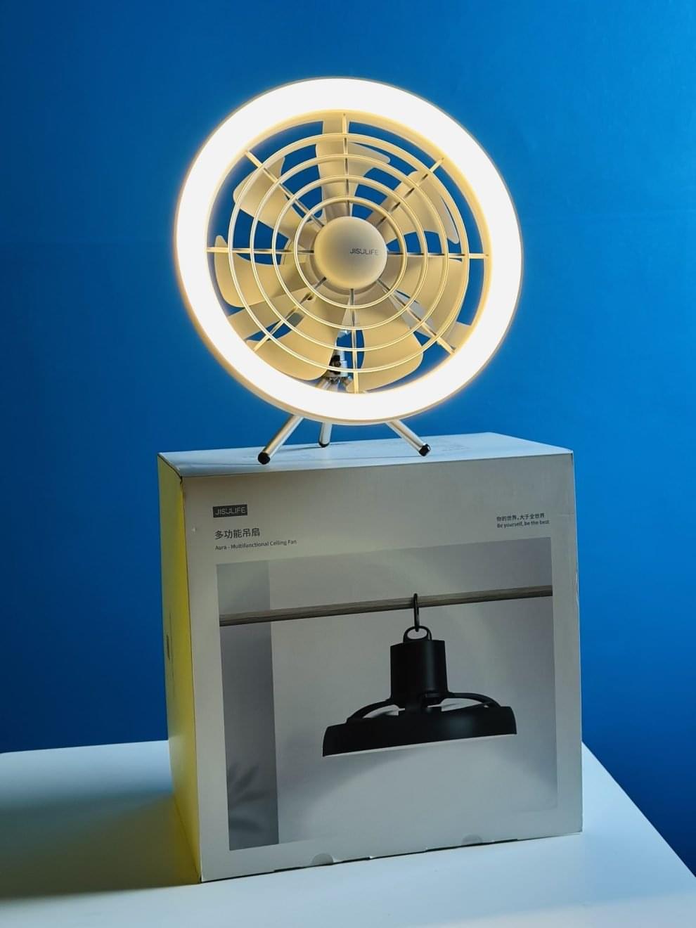 JISULIFE FA17 Outdoor Camping Fan with LED Light Price in Bangladesh