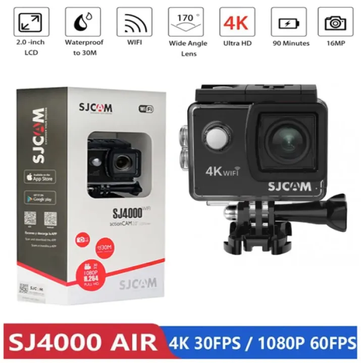 SJCAM SJ4000 Air 4K wifi 30M Waterproof Action Camera Price In Bangladesh