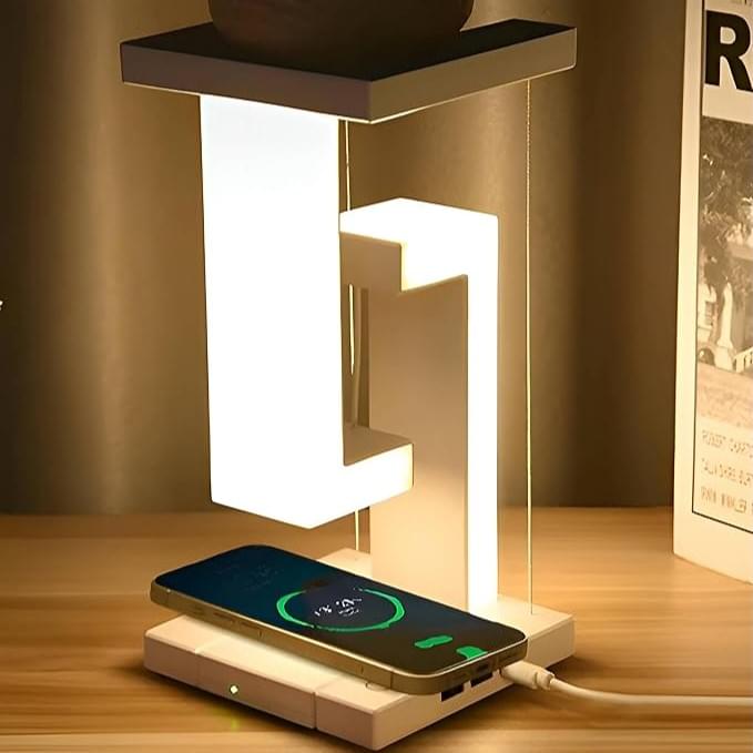 Viral Anti-Gravity LED Desk Lamp with Wireless Charger Price in Bangladesh